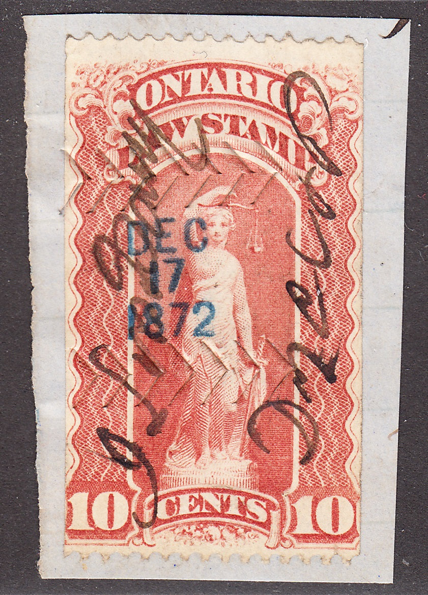 0047ON1801 - OL47b - Used, Imperf Single