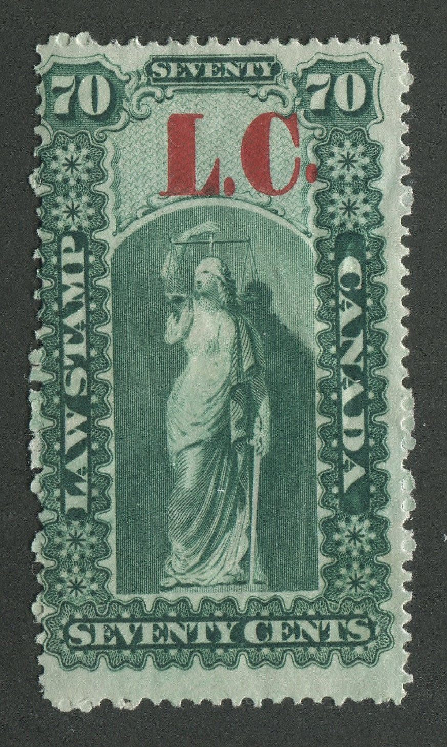 0007QL1707 - QL7 - Mint - UNLISTED - Deveney Stamps Ltd. Canadian Stamps