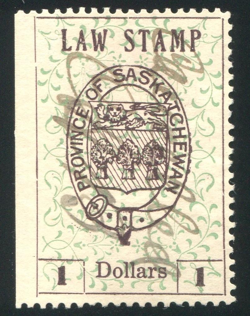 0007SL1708 - SL7 - Used - Deveney Stamps Ltd. Canadian Stamps