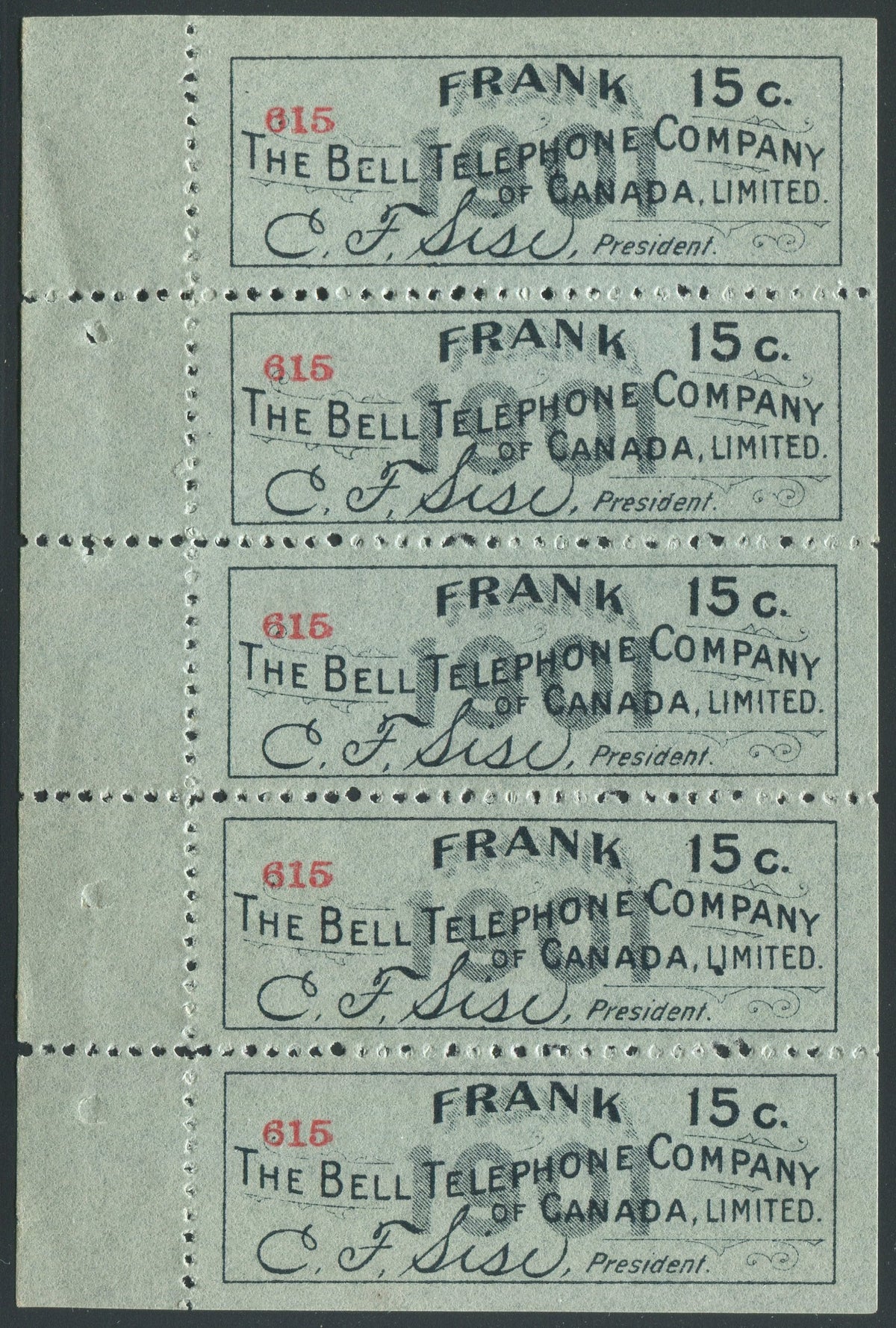 0120BT1907 - TBT6 - Mint Booklet Pane
