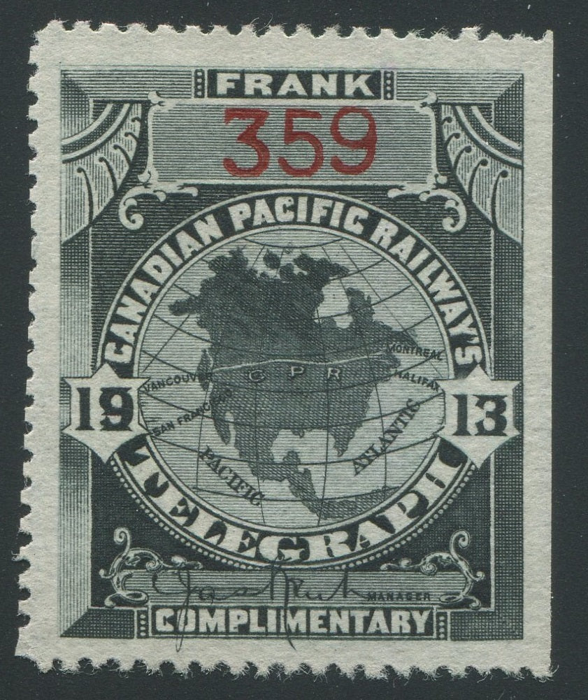 0026CP1907 - TCP26b - Mint, Thin Paper