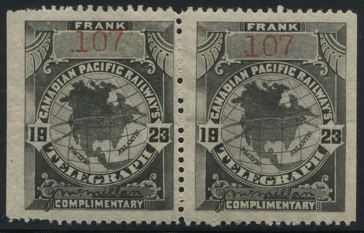 0036CP1907 - TCP36, 36a - Mint Pair - Unlisted VARIETY