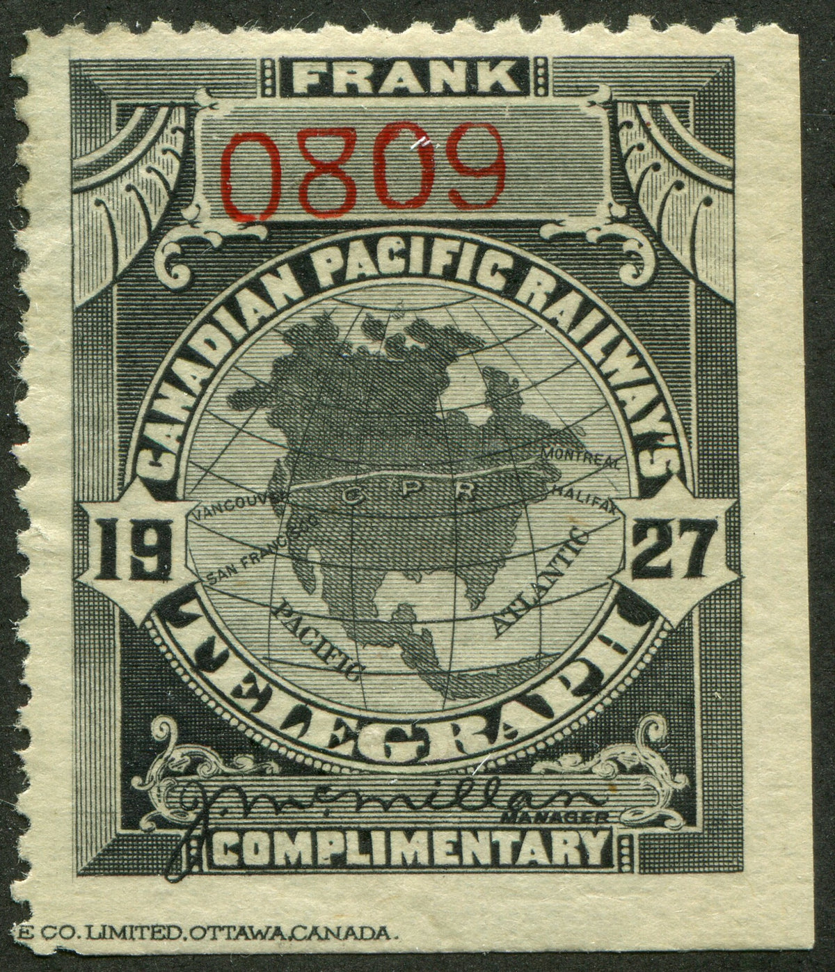 0040CP1907 - TCP40 - Mint Re-Entry