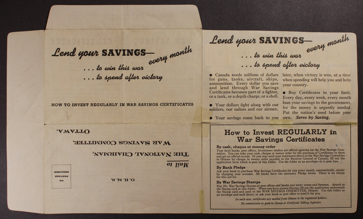 0005WS1711 - FWS - War Savings Booklet