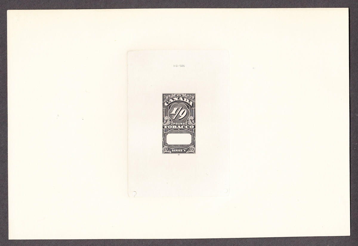 0001FT1711 - 1/9lb Tobacco DIE PROOF - 1934