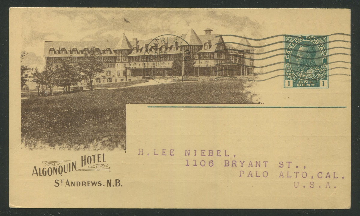 0115CP2209 - Algonquin Hotel - CPR A65 (Used)