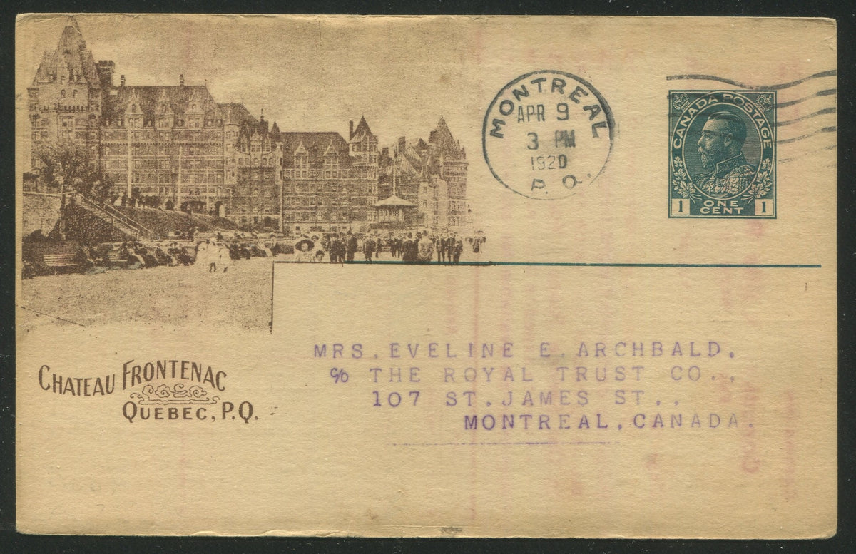 0119CP2209 - Chateau Frontenac - CPR A69 (Used)