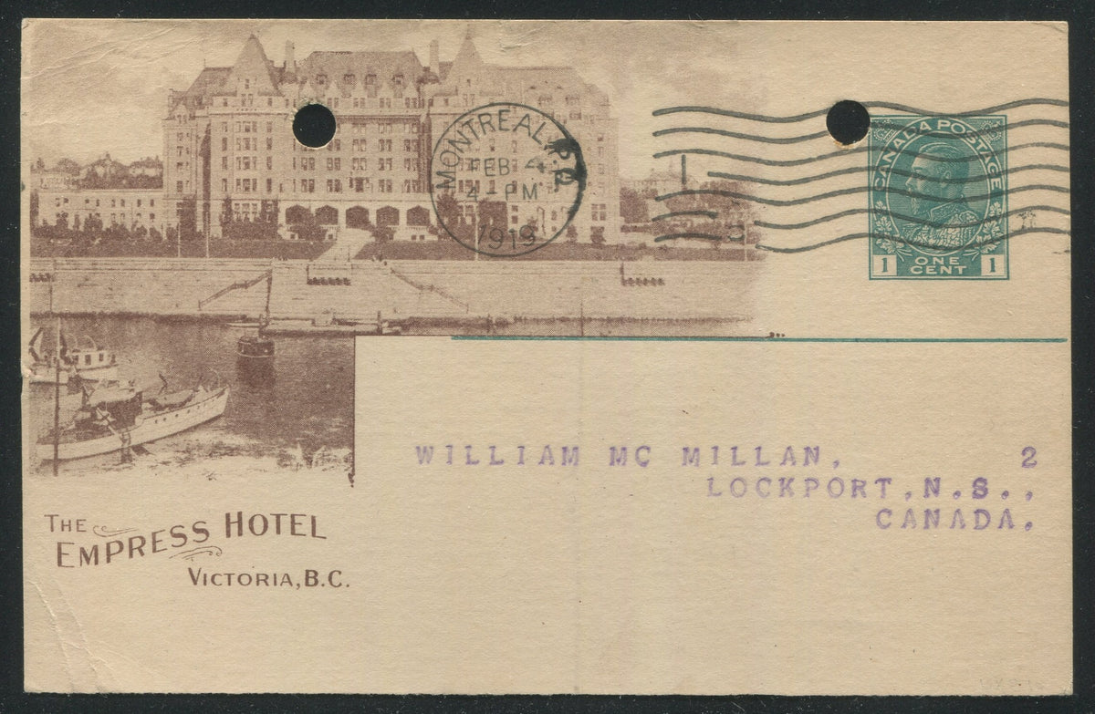 0121CP2209 - Empress Hotel - CPR A71 (Used)