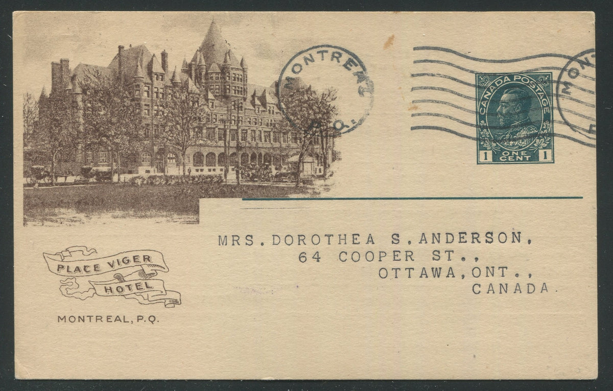 0128CP2209 - Place Viger Hotel - CPR A80 (Used)