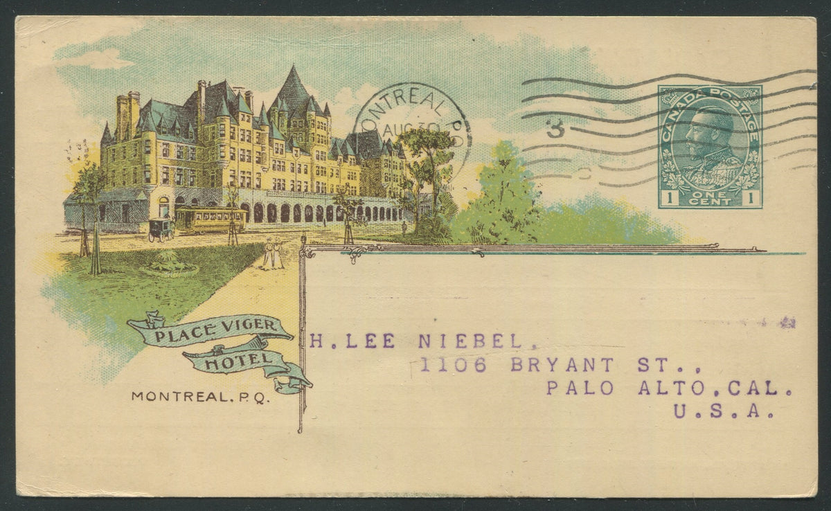 0105CP2209 - Place Viger Hotel - CPR C44 (Used)