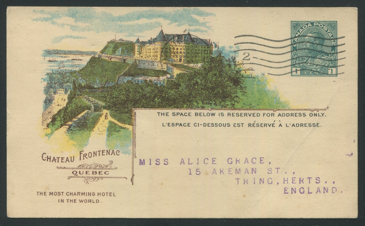 0096CP2209 - Chateau Frontenac - CPR D38 (Used)