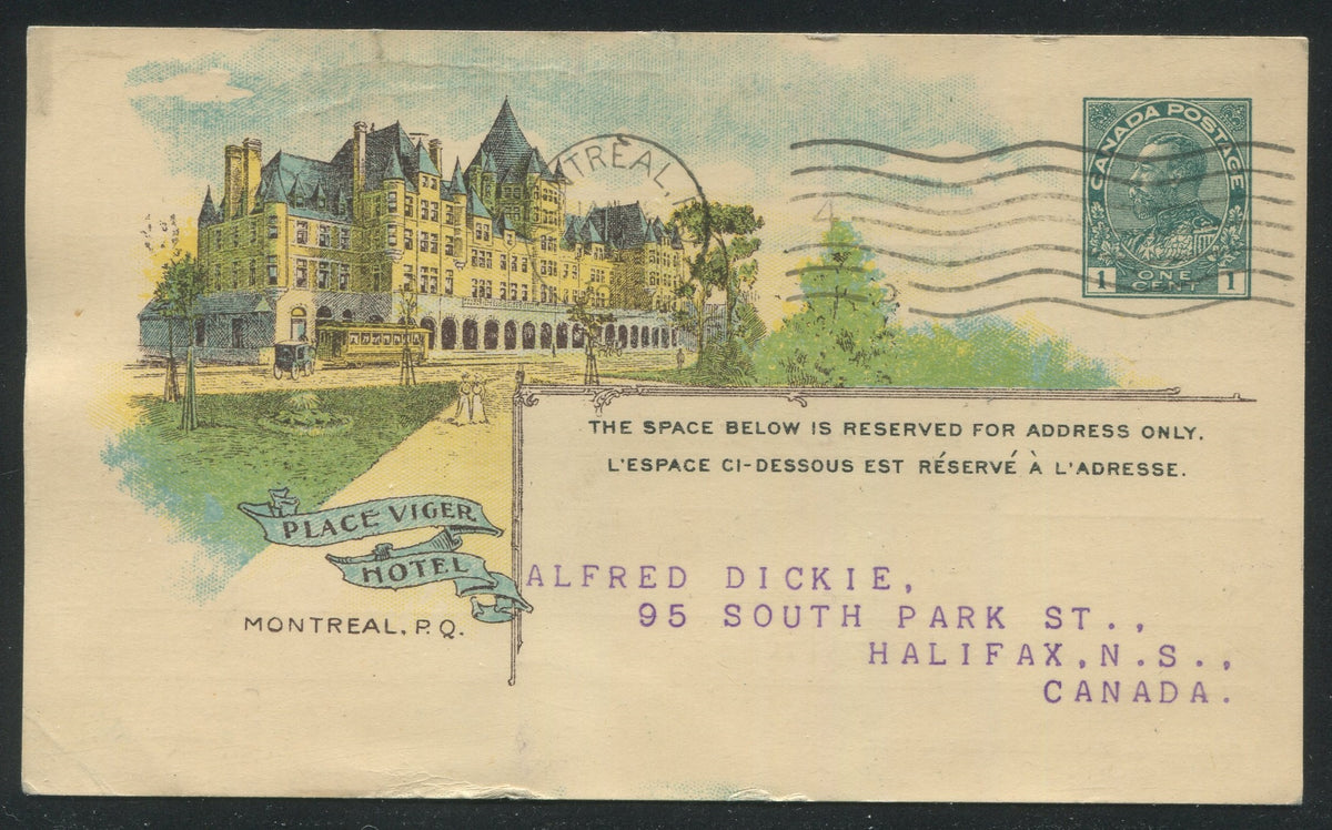 0098CP2209 - Place Viger Hotel - CPR D44 (Used)