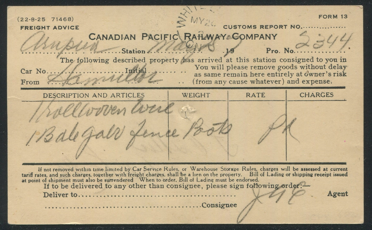 0196CP2209 - Windsor Station - CPR D82 (Used)