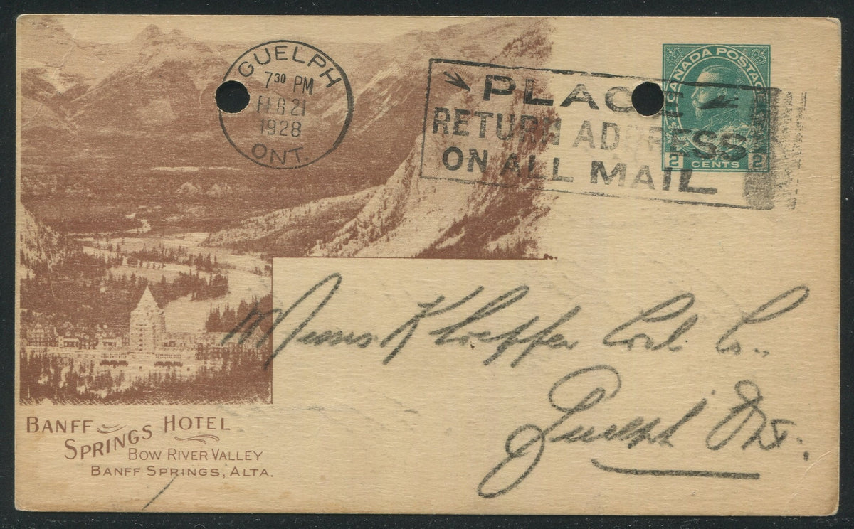 0198CP2210 - Banff Springs Hotel - CPR E66 (Used)