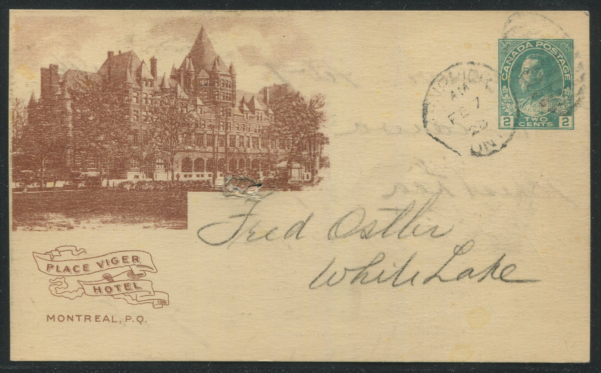 0209CP2210 - Place Viger Hotel - CPR E80 (Used)