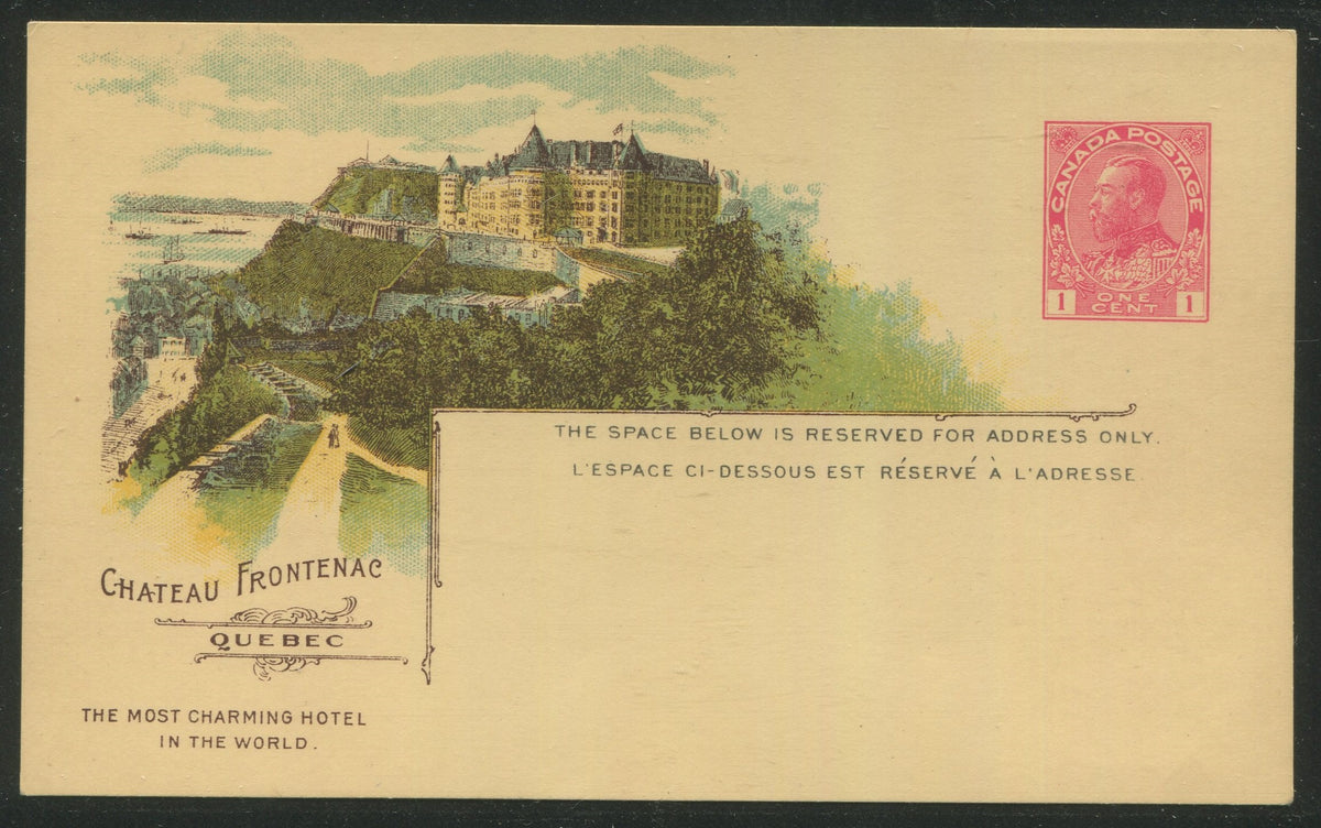 0054CP2210 - Chateau Frontenac - CPR F38 (Mint)