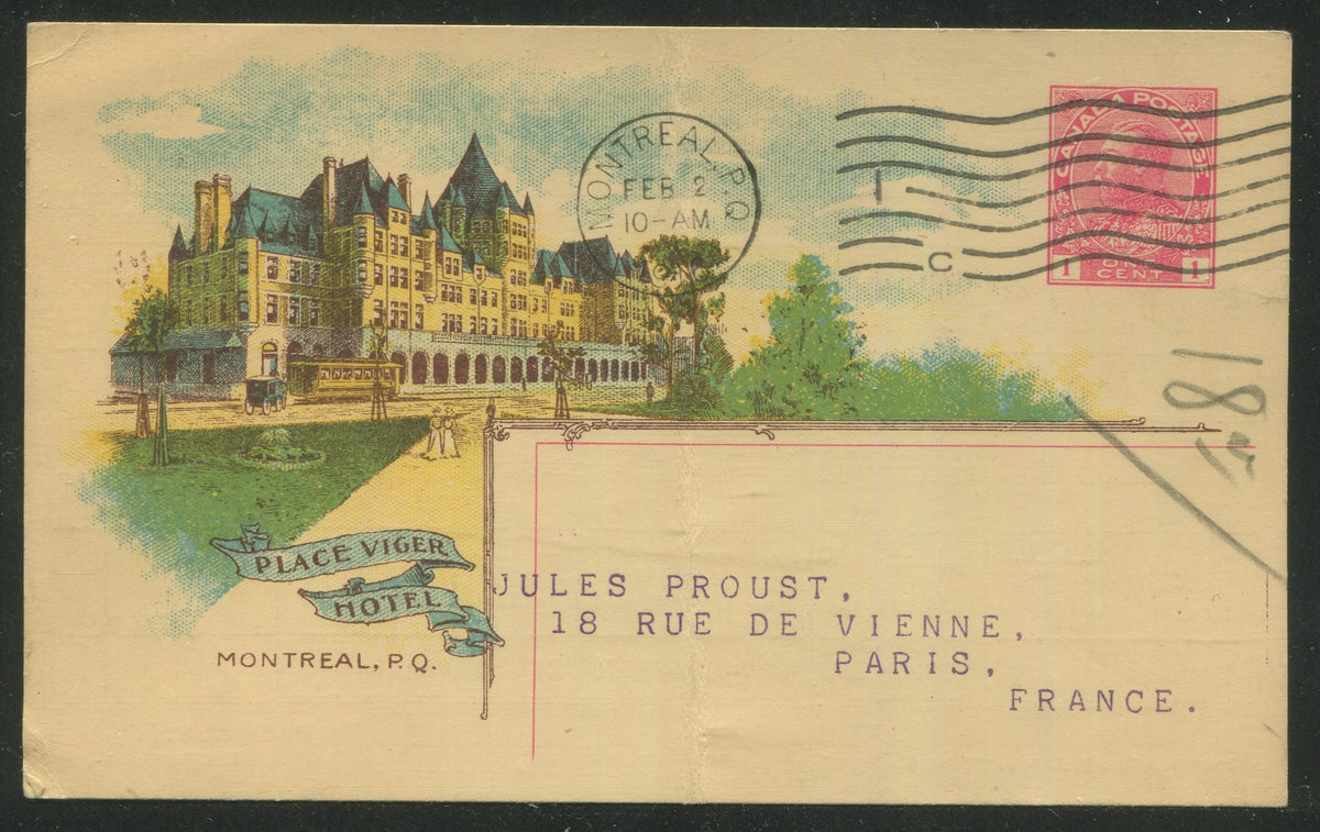0056CP2210 - Place Viger Hotel - CPR F44 (Used)