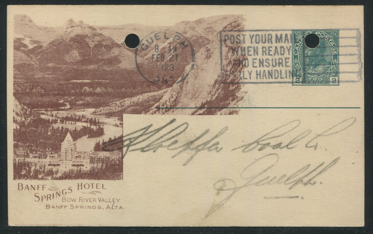 0165CP2210 - Banff Springs Hotel - CPR F66 (Used)