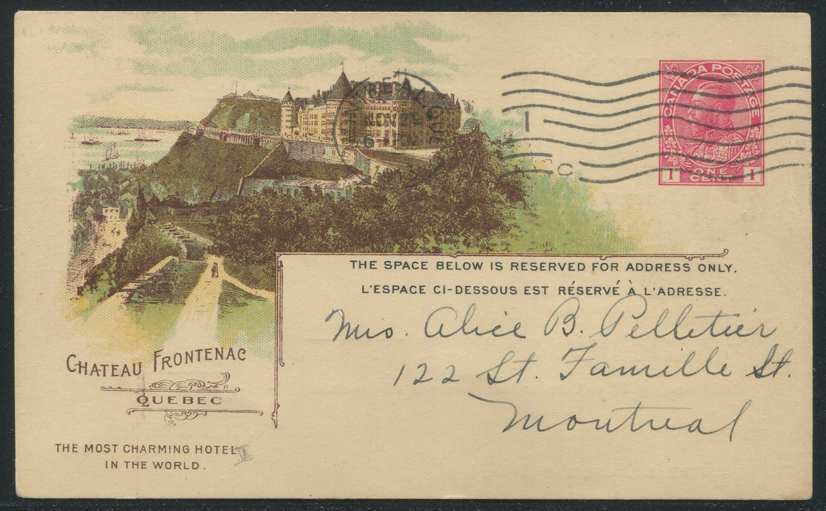 0049CP2210 - Chateau Frontenac - CPR G38 (Used)