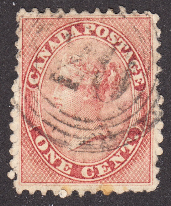 0014CA2203 - Canada #14 - 4-Ring Numeral Cancel &#39;20&#39;