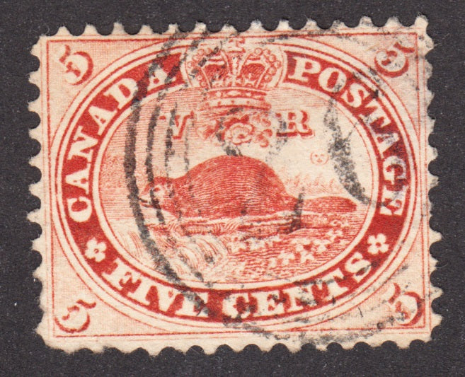 0015CA2203 - Canada #15 - 4-Ring Numeral Cancel &#39;26&#39;