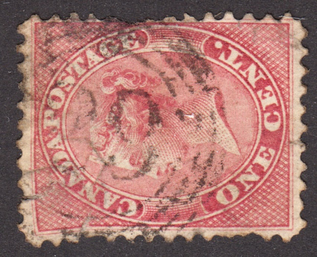 0014CA2203 - Canada #14 - 4-Ring Numeral Cancel &#39;39&#39;