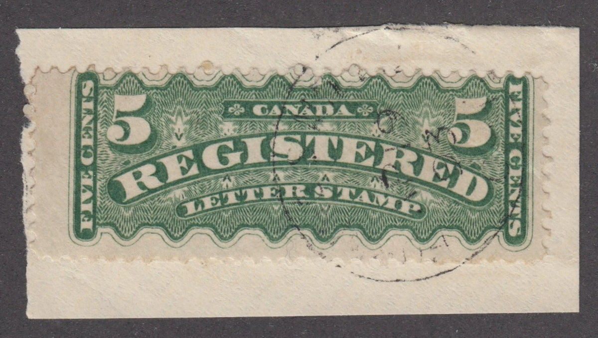 0115CA2108 - Canada F2 - Used On Piece