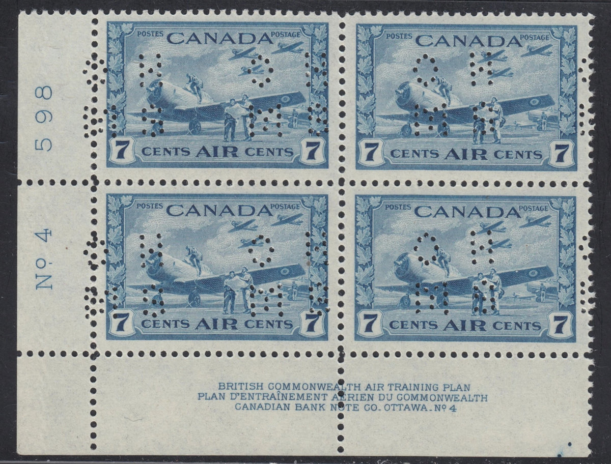 0336CA2111 - Canada OC8 &#39;A&#39; - Mint Block