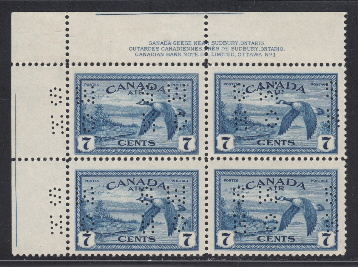 0337CA2111 - Canada OC9 &#39;C&#39; - Mint Block