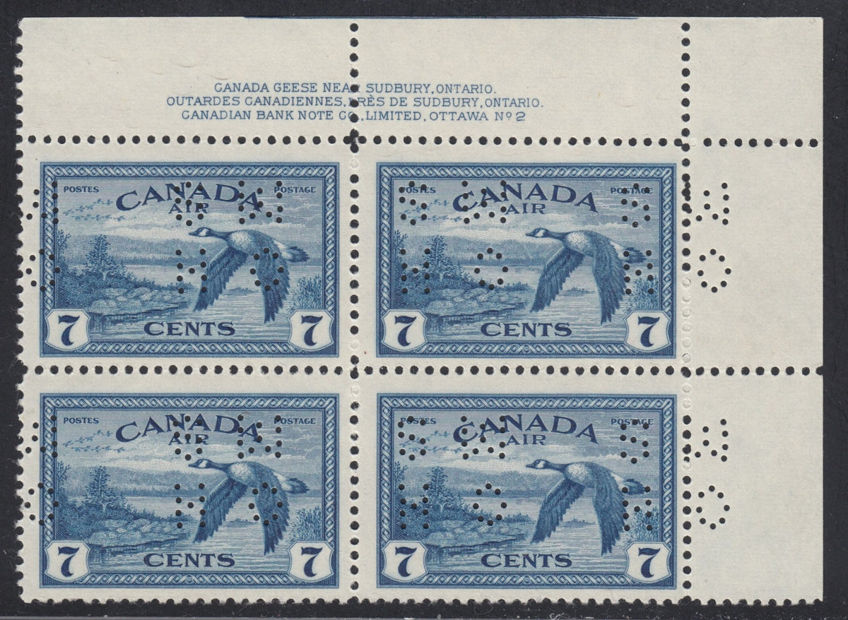 0337CA2111 - Canada OC9 &#39;C&#39; - Mint Block