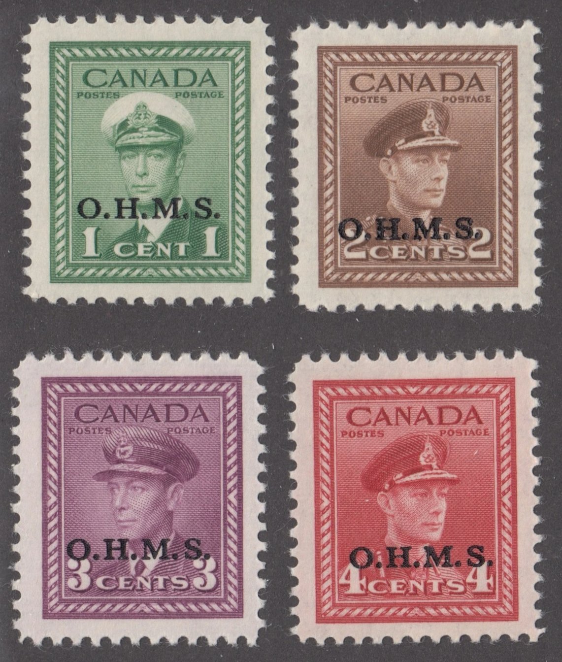 0348CA2111 - Canada O1-4 - Mint