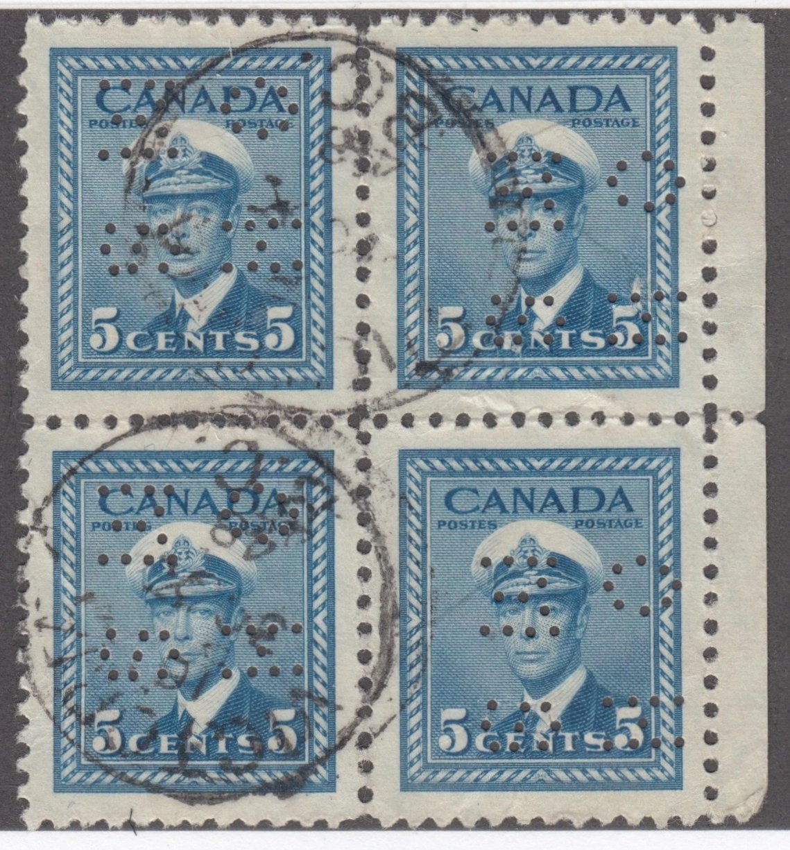 0316CA2109 - Canada O255 &#39;F&#39; - Used Block