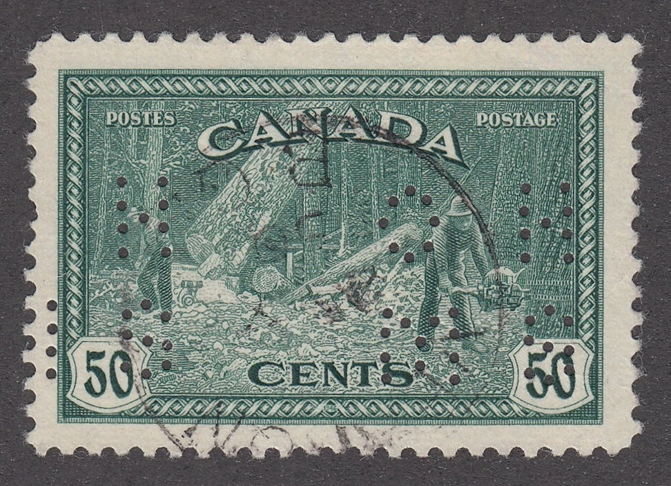 0328CA2108 - Canada O272 &#39;A&#39; - Used, Interesting Appearance