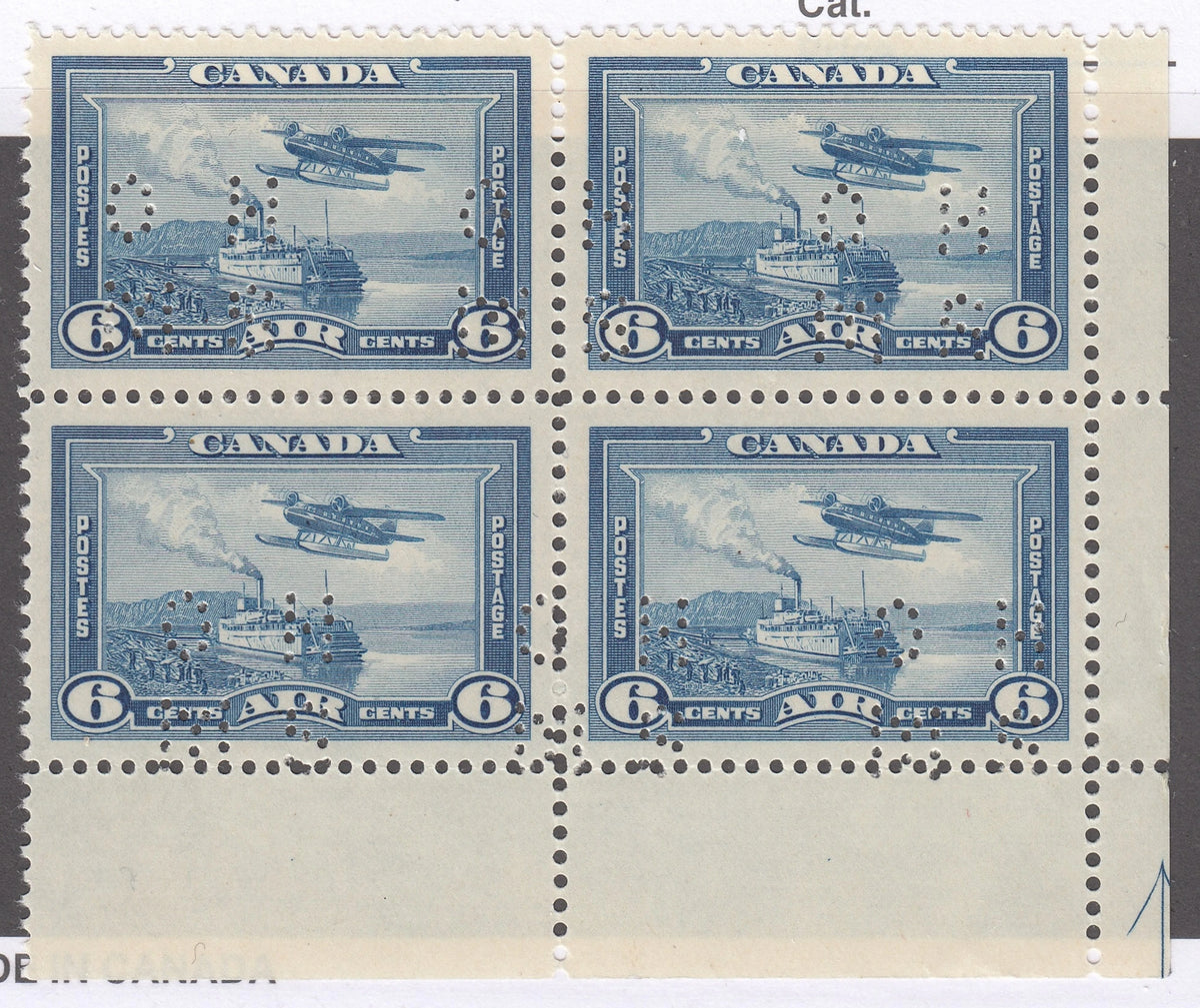 0334CA2104 - Canada OC6 &#39;A&#39; - Mint Block