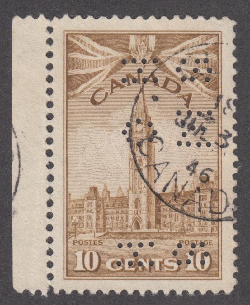 0318CA2109 - Canada O257 &#39;E&#39; - Used, Unlisted Shade
