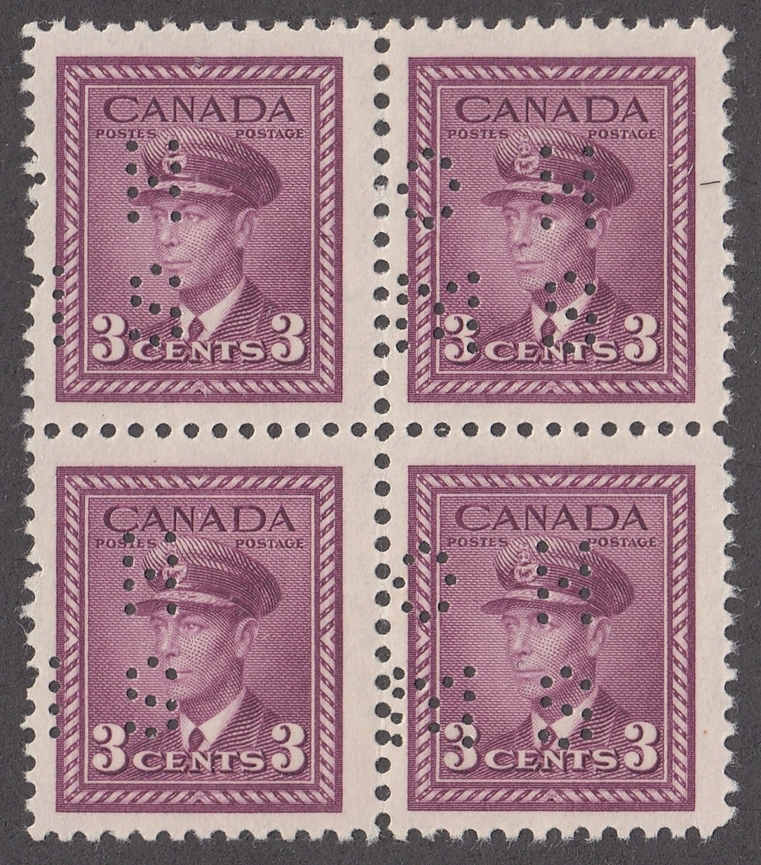 0313CA2106 - Canada O252 &#39;A&#39; - Mint Block