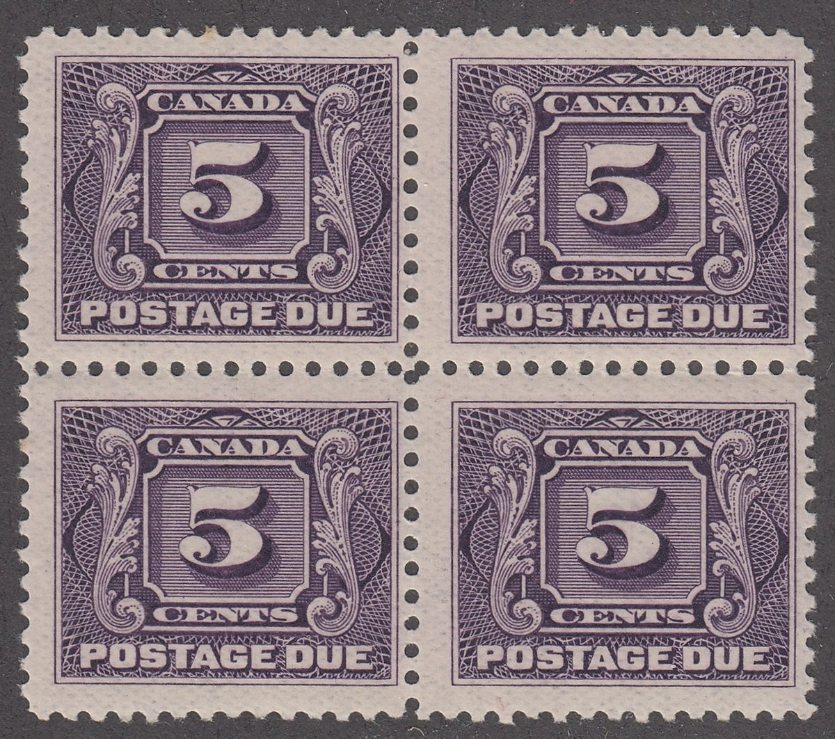 0120CA2107 - Canada J4a - Mint Block