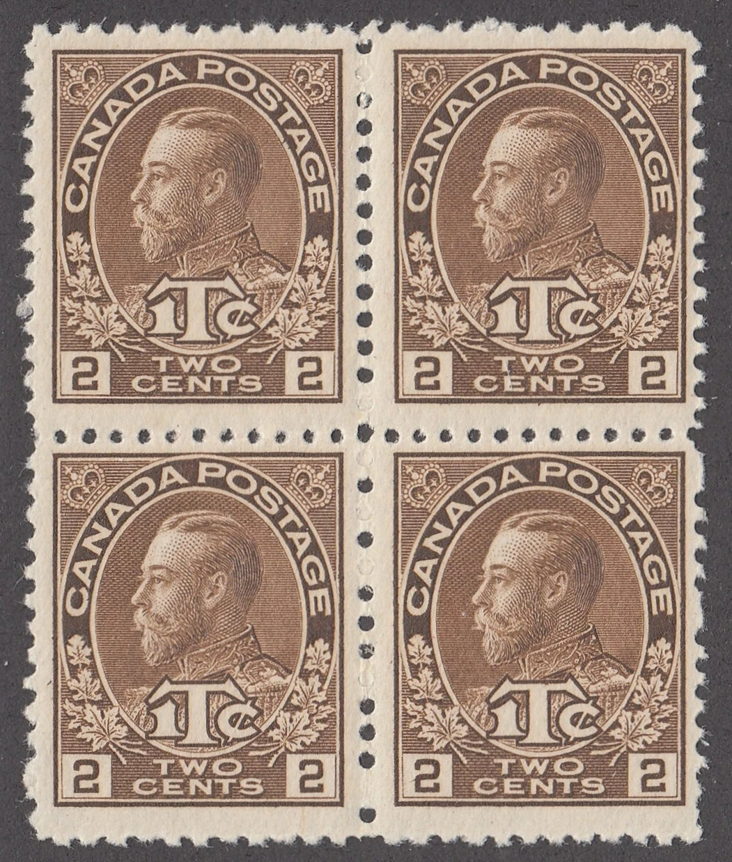 0163CA2106 - Canada MR4i - Mint Block