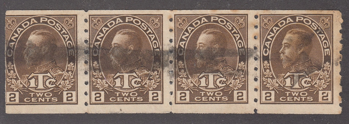 0166CA2106 - Canada MR7 - Used Strip