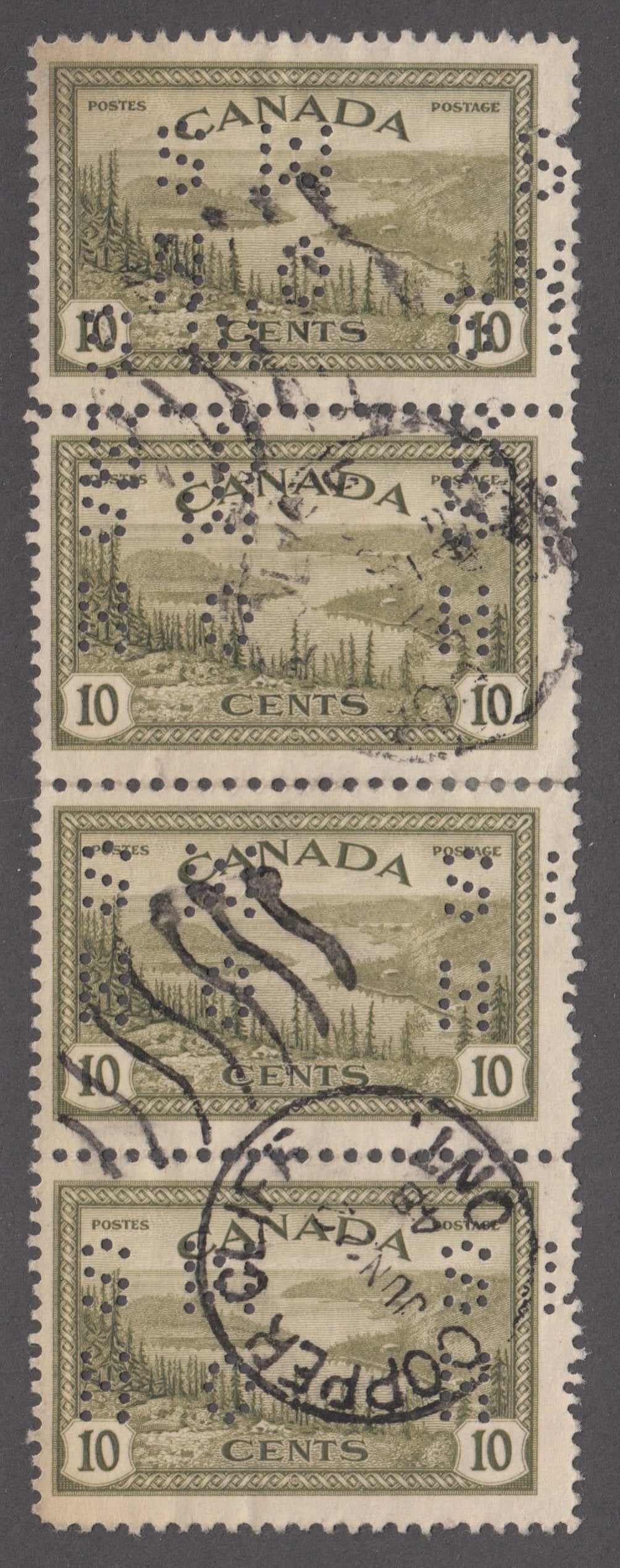 0325CA2111 - Canada O269 &#39;Cx&#39; - Used Strip
