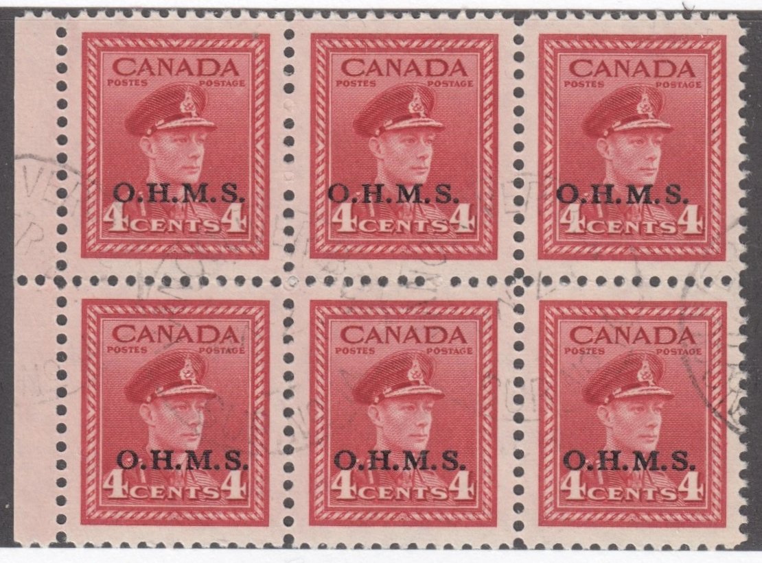 0351CA2111 - Canada O4i - Used Block