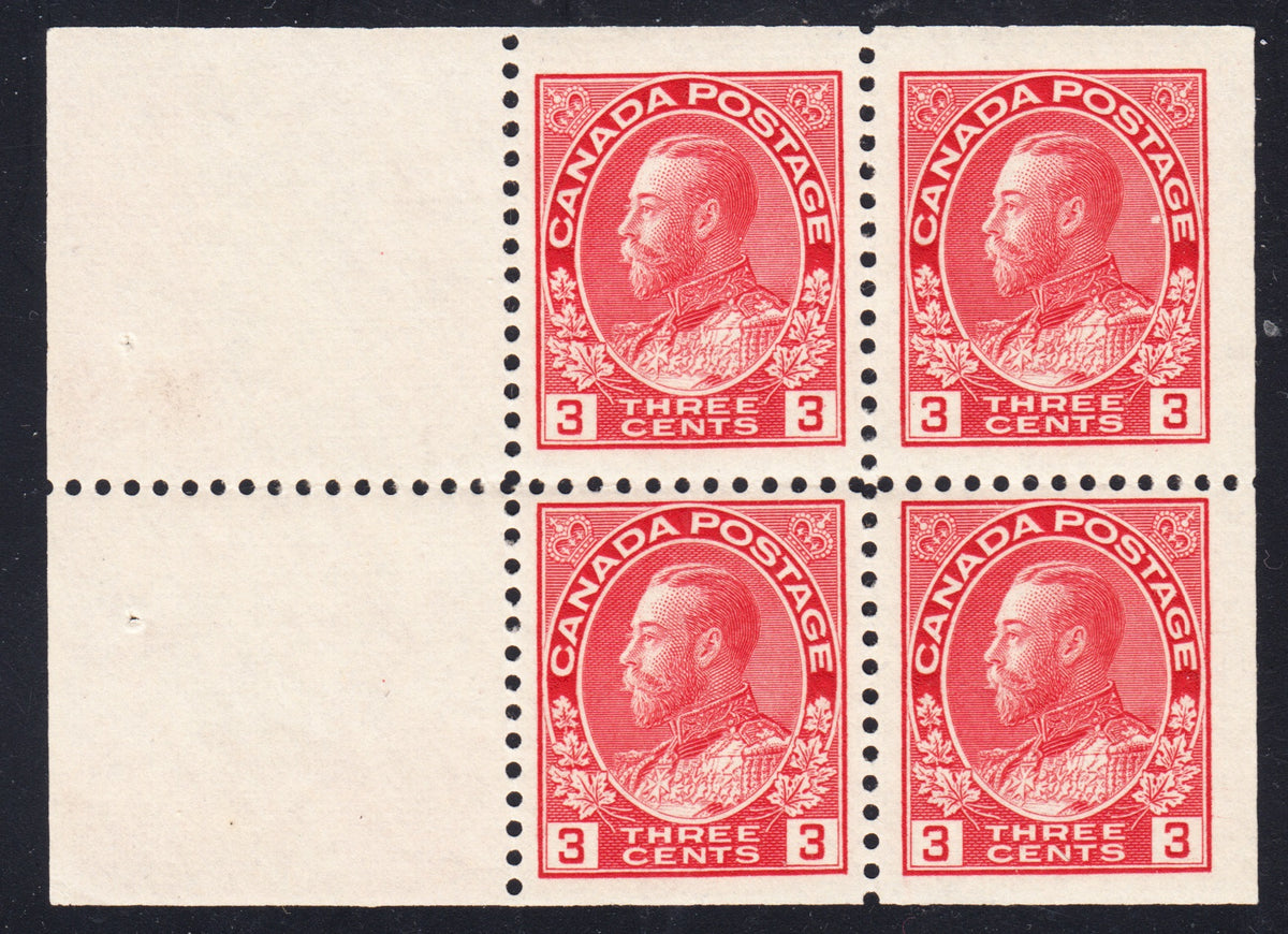 0109CA2203 - Canada #109a Mint Booklet Pane