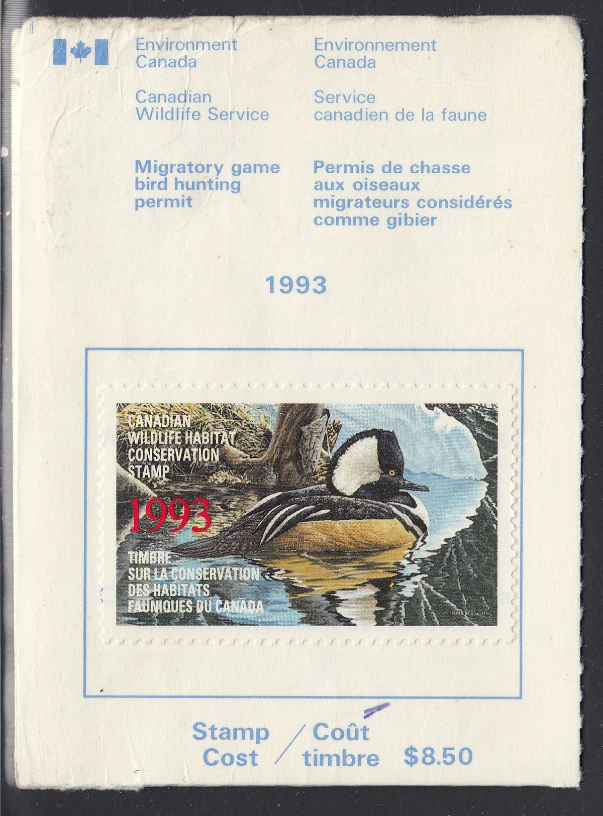 0009FW2105 - FWH9a - Used on License