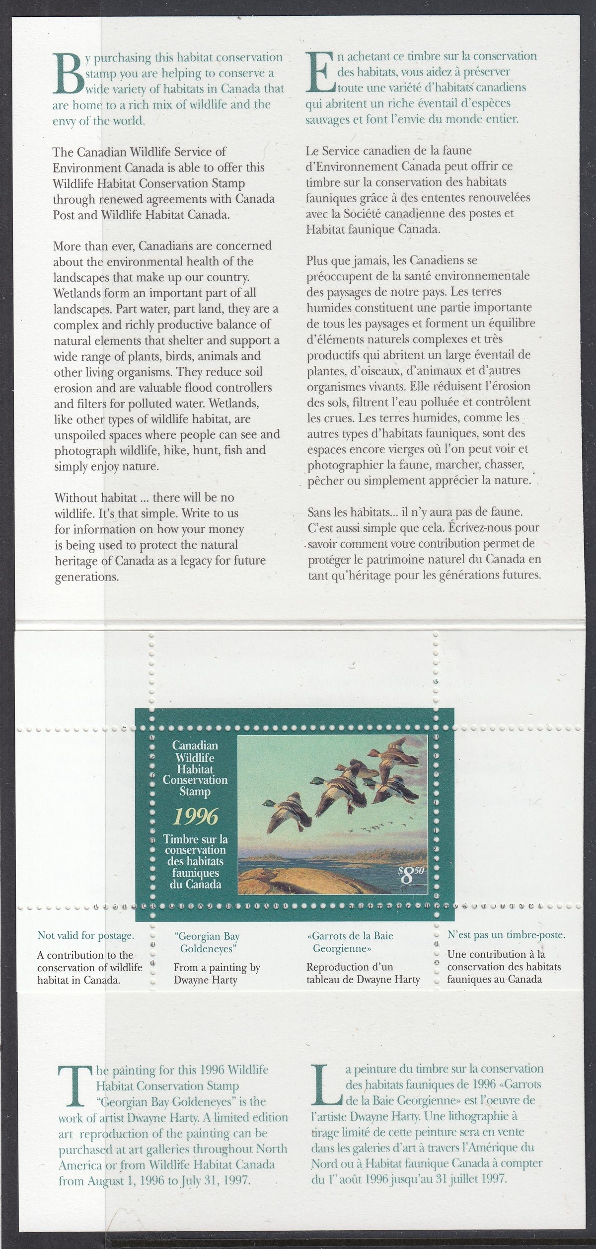 0012FW2105 - FWH12 - Mint in Booklet