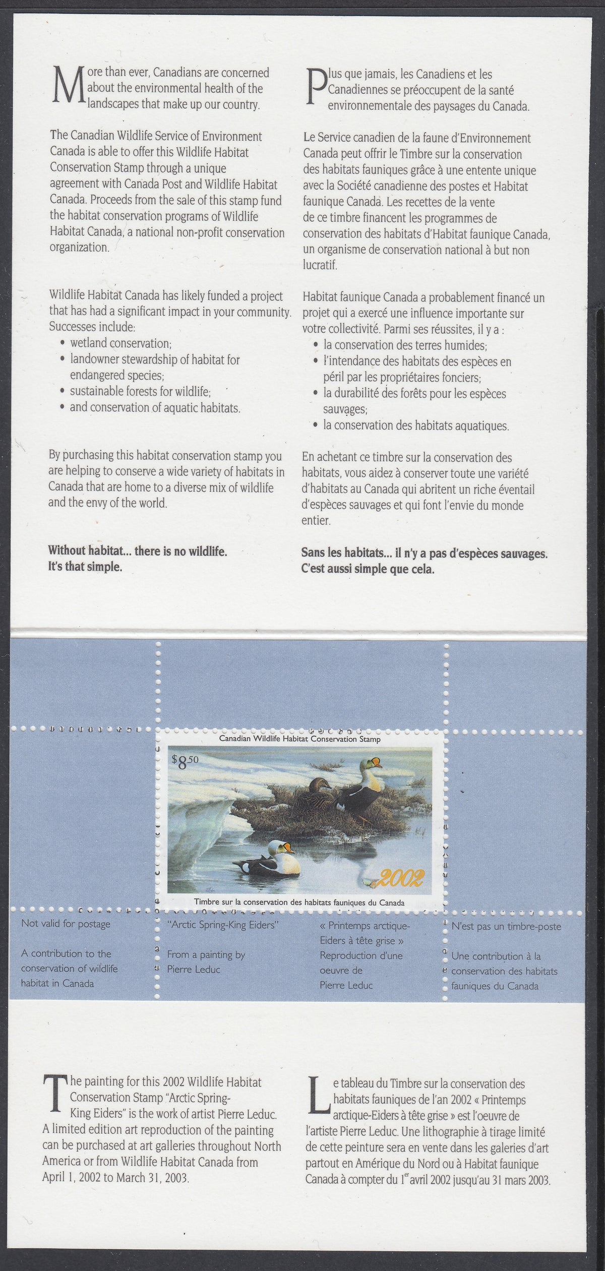 0018FW2105 - FWH18 - Mint in Booklet