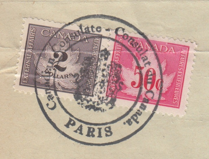 0019CF2204 - FCF2, 4 - Used on French Document