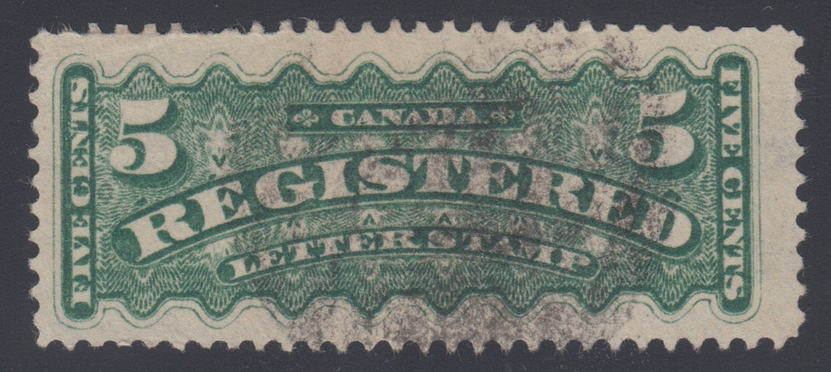 0115CA2207 - Canada F2 - Used, Horizontal Stitch Watermark