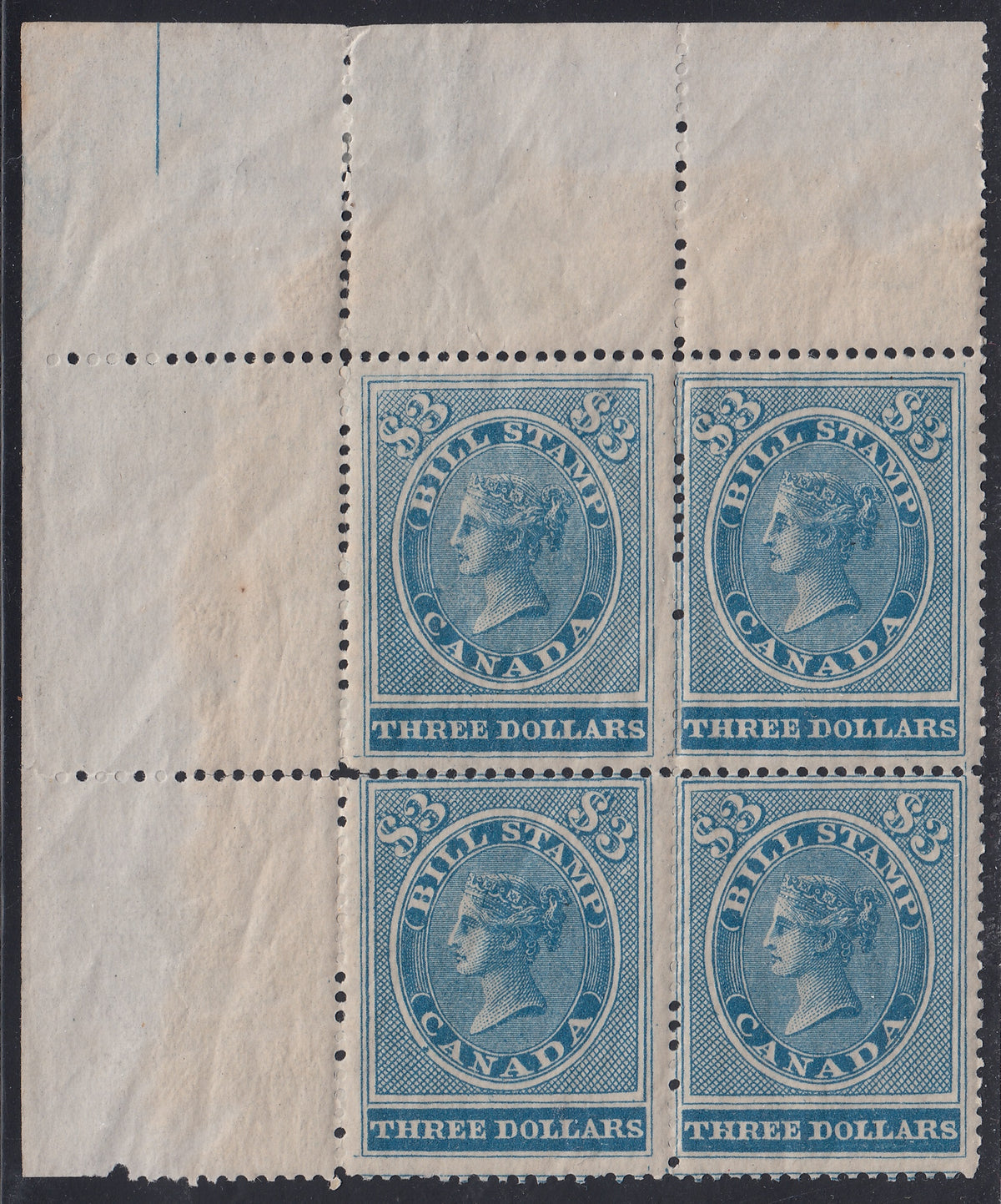 0017FB2103 - FB17 - Mint Corner Block