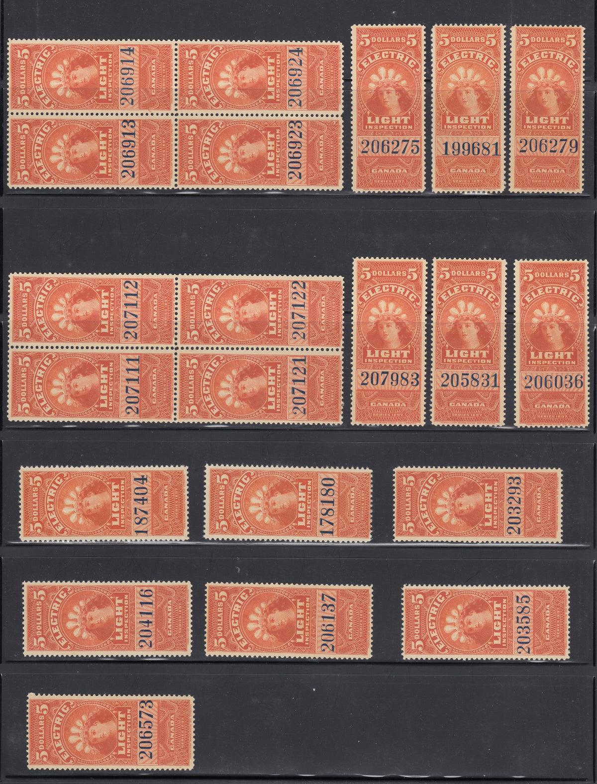 0047FE2110 - FE16 - Mint Study Lot