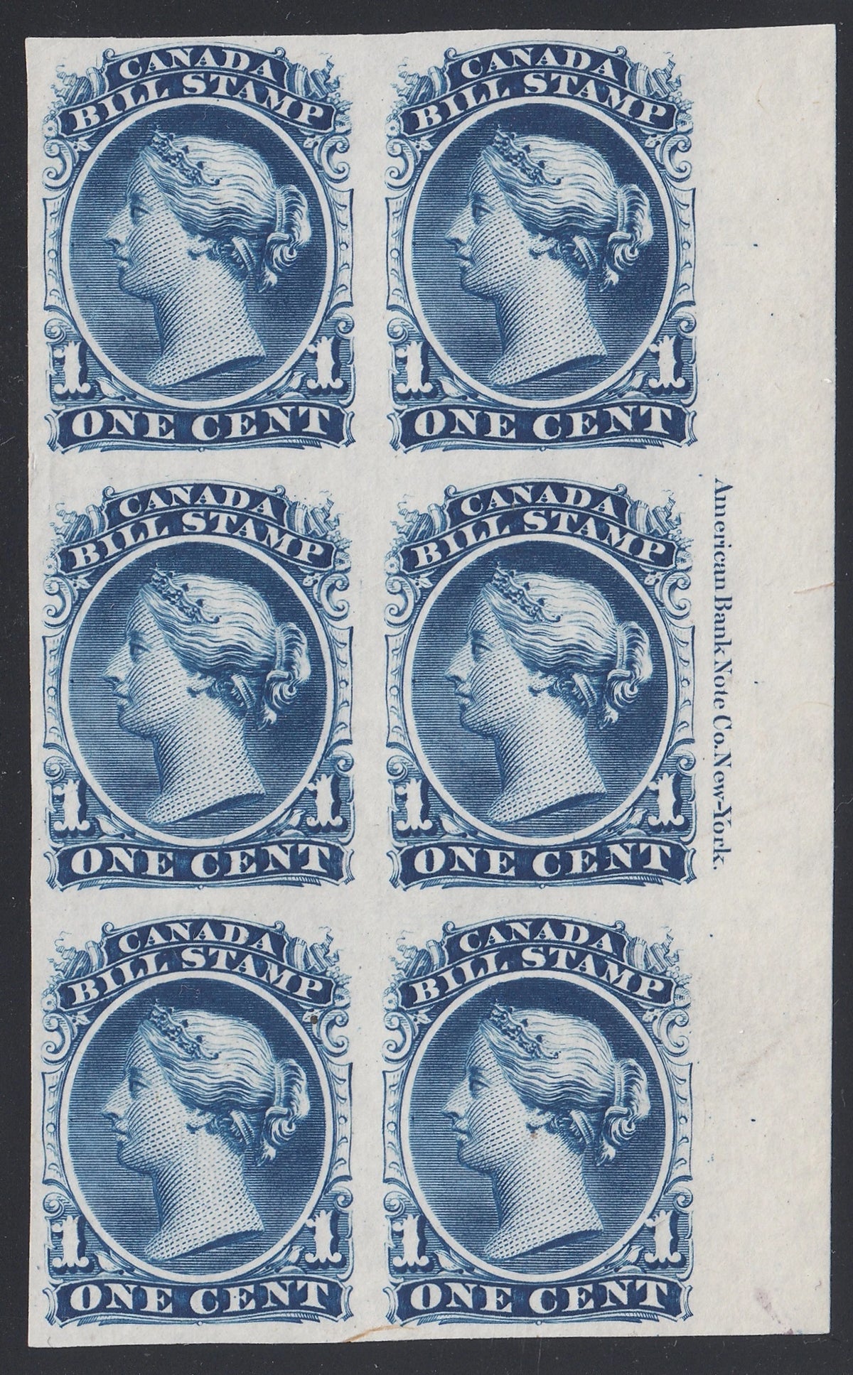 0018FB2107 - FB18 - Trial Colour Plate Proof Block